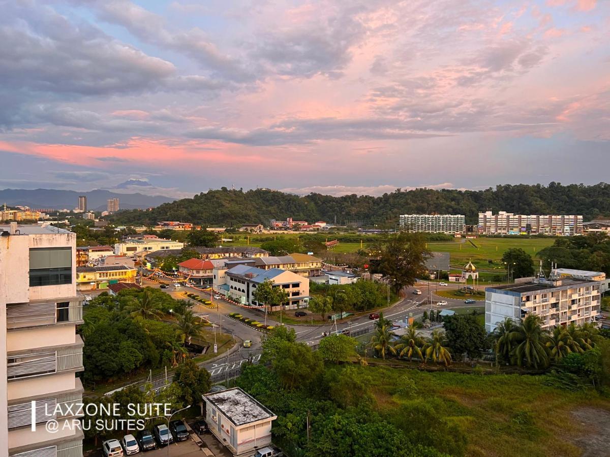 Arusuites Tanjung Aru Kota Kinabalu - Laxzone Suite Eksteriør bilde